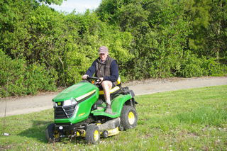 Lawn mowing